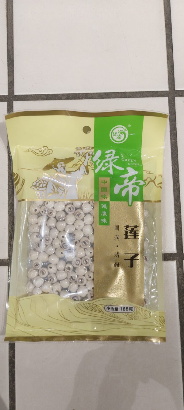 緑帝蓮子 188g